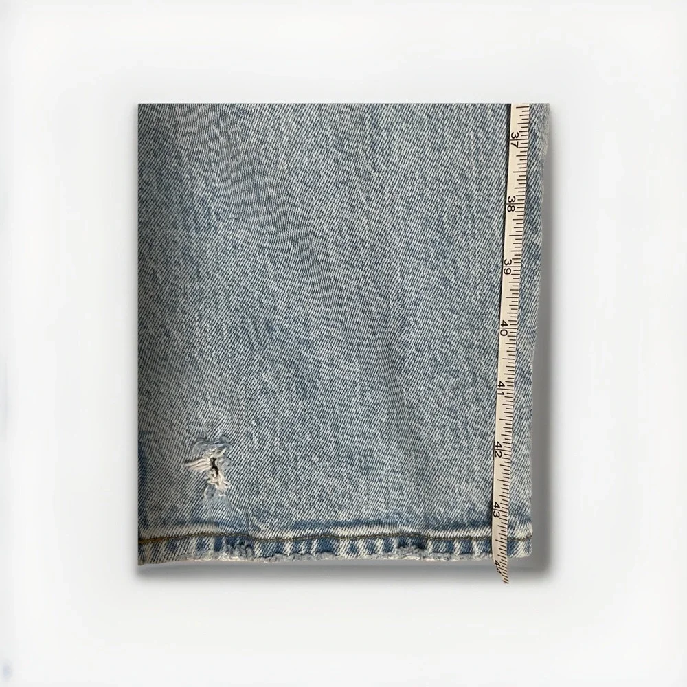 Abercrombie & Fitch Ultra High-Rise The 90s‎ Straight Blue Jeans Size 37|24